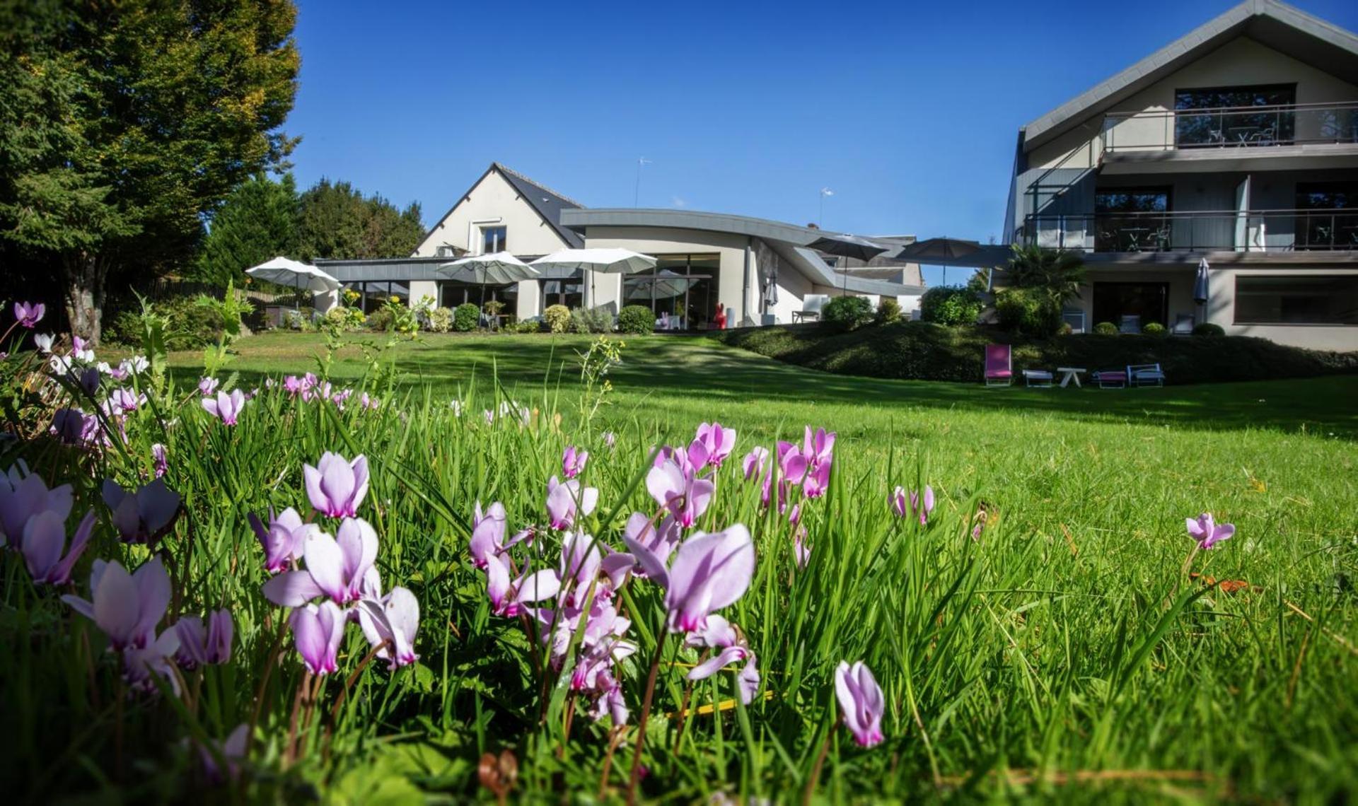 L'Aubiniere Hotel Restaurant & Spa Сент-Уан-ле-Винь Экстерьер фото